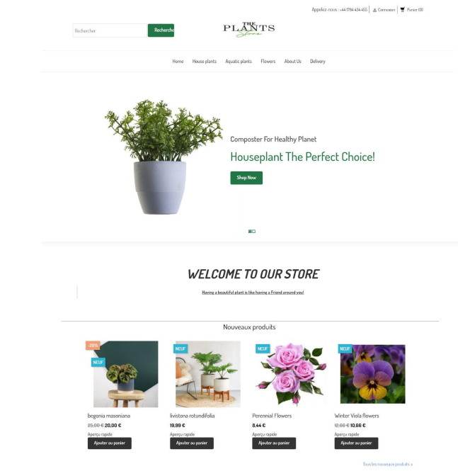 the plant store project image